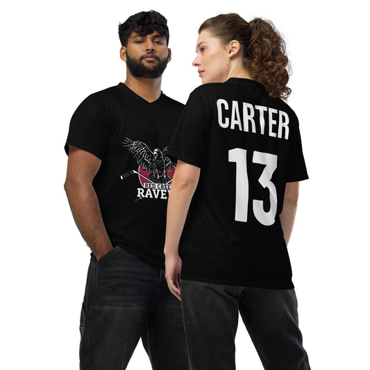 Rush Carter - No.13 Red Creek Ravens Jersey